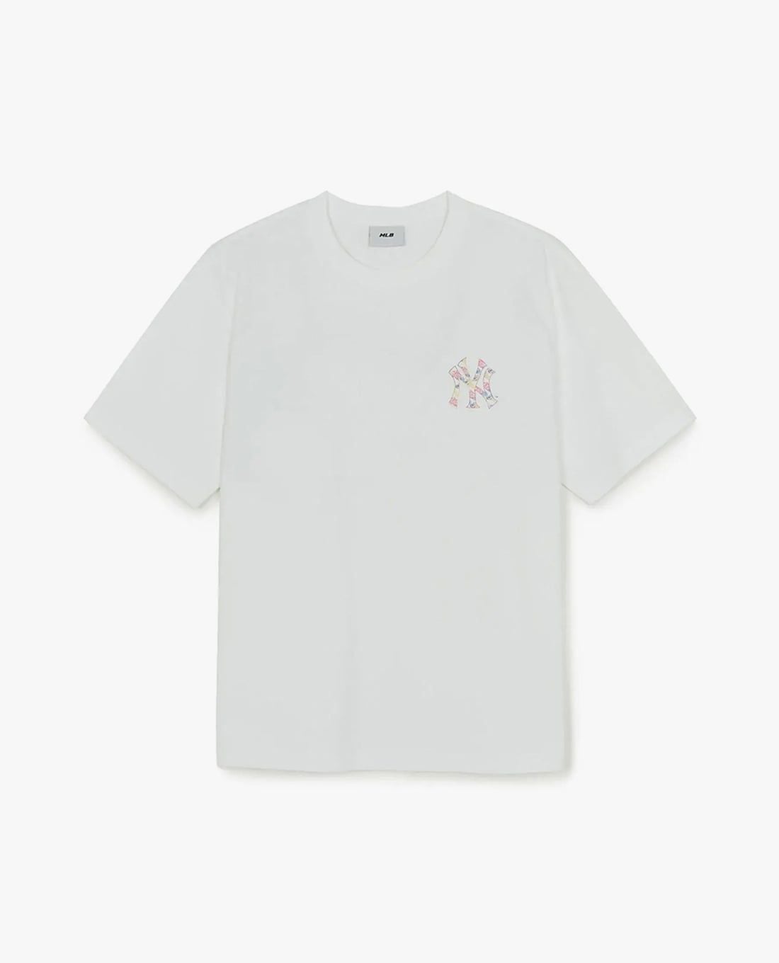 MLB - Áo thun unisex tay ngắn Basic Colorful Crayon Logo