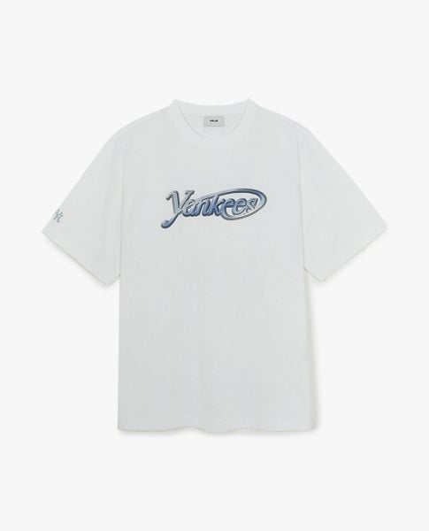  MLB - Áo thun unisex tay ngắn Basic Summer Street Logo 