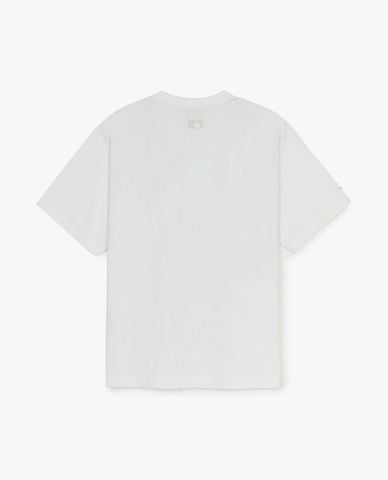  MLB - Áo thun unisex cổ tròn tay ngắn Letter Mega Bear 