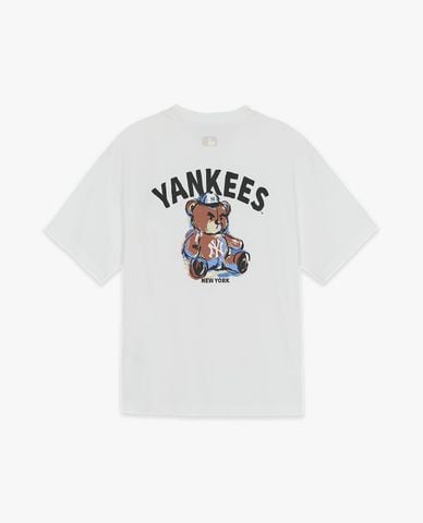  MLB - Áo thun unisex tay ngắn Mega Bear Back Graphic 