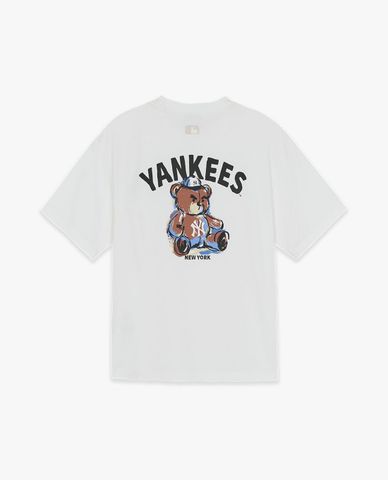  MLB - Áo thun unisex tay ngắn Mega Bear Back Graphic 