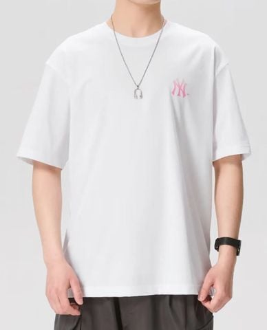  MLB - Áo thun unisex cổ tròn tay ngắn Summer Fruits 