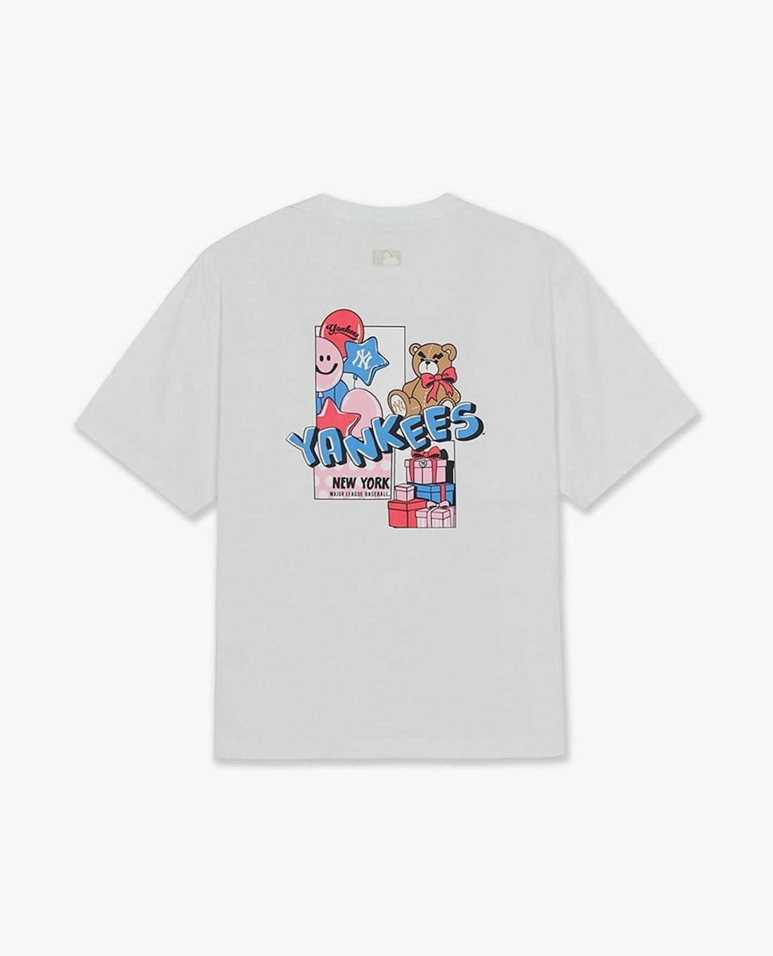 MLB - Áo thun unisex cổ tròn tay ngắn Party Balloons