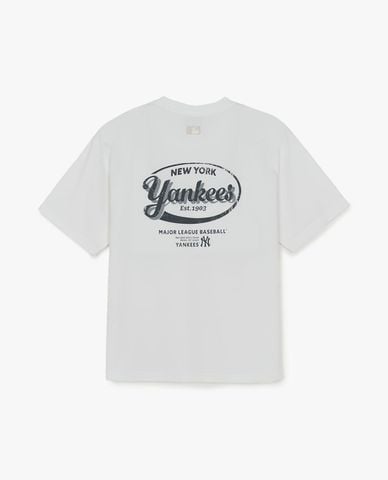  MLB - Áo thun unisex cổ tròn tay ngắn Vintage Sportive 