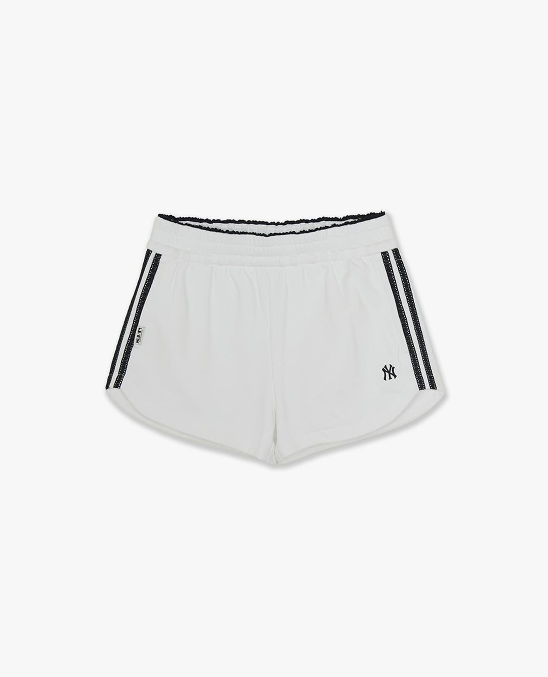 MLB - Quần short nữ ống rộng thêu logo Varsity