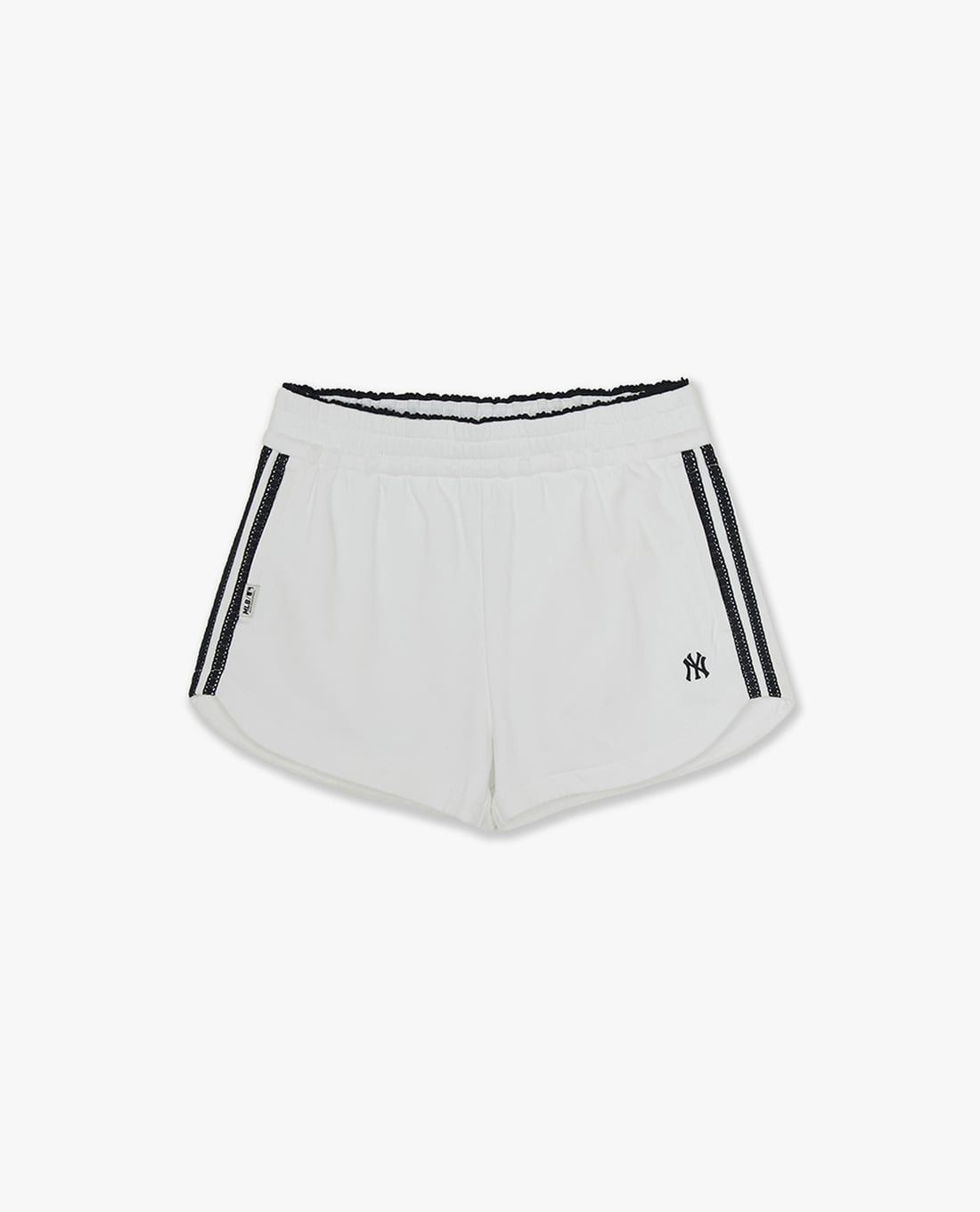 MLB - Quần short nữ ống rộng thêu logo Varsity