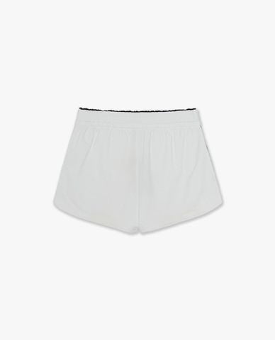  MLB - Quần short nữ ống rộng thêu logo Varsity 
