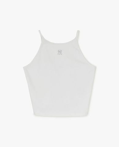  MLB - Áo croptop nữ cổ yếm Basic Slim 