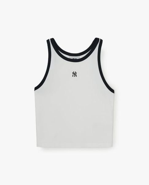  MLB - Áo ba lỗ nữ phom croptop Basic Ringer 
