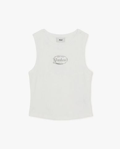  MLB - Áo ba lỗ nữ phom croptop Vintage 