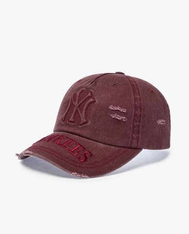  MLB - Nón bóng chày unisex Vintage Embo Damage Unstructured 