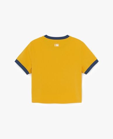  MLB - Áo croptop nữ cổ tròn tay ngắn Sportive 