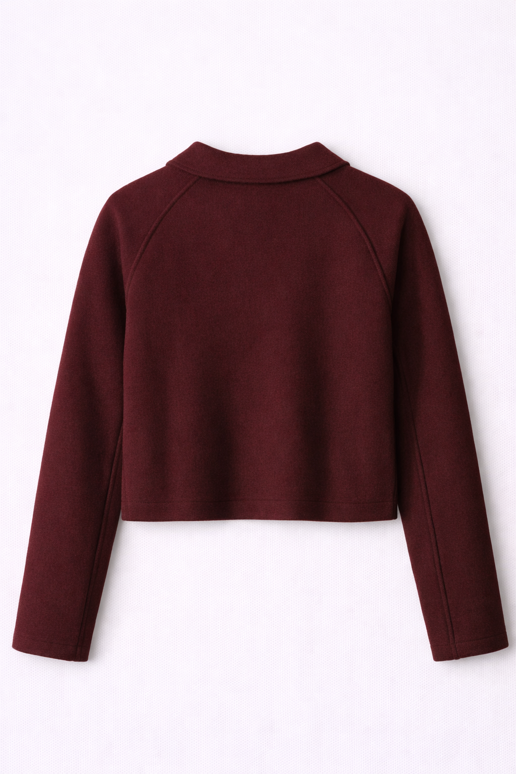  Áo Khoác Dạ Wool Dáng Boxy Crop 