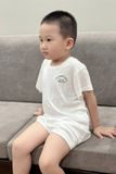  Set Bộ Unisex Kids Mặc Nhà Vải Crinkle In Logo 