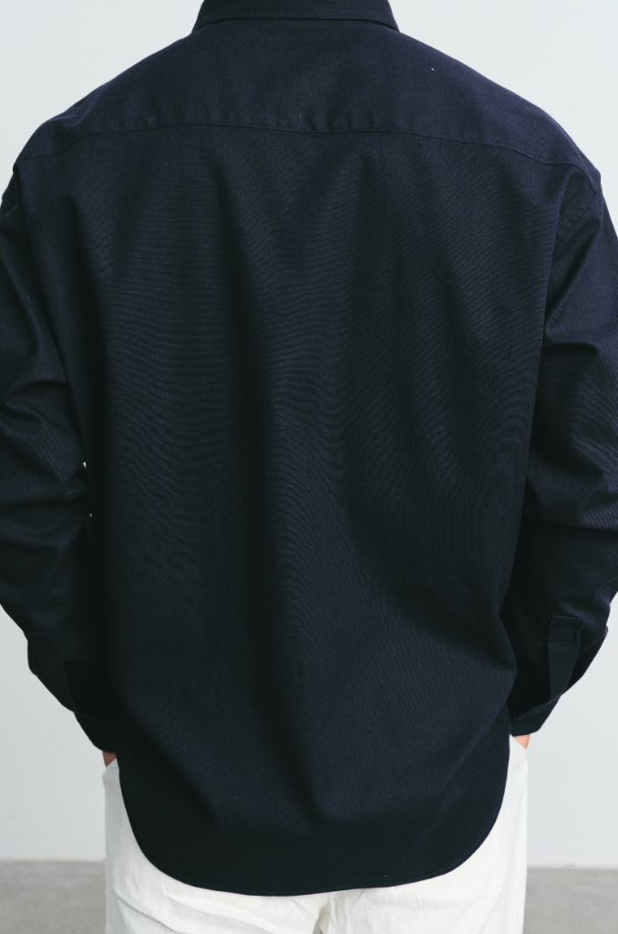  Áo Sơ Mi Nam dài tay vải Linen Dáng Regular 