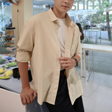  Áo Sơ Mi Nam dài tay vải Linen Dáng Regular 