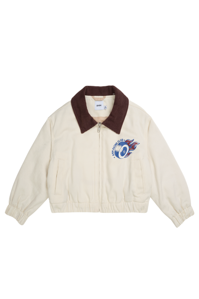  Áo Khoác Unisex Kids Có Mũ Dáng Boxy Vải Scuba Họa Tiết Xe Đua 