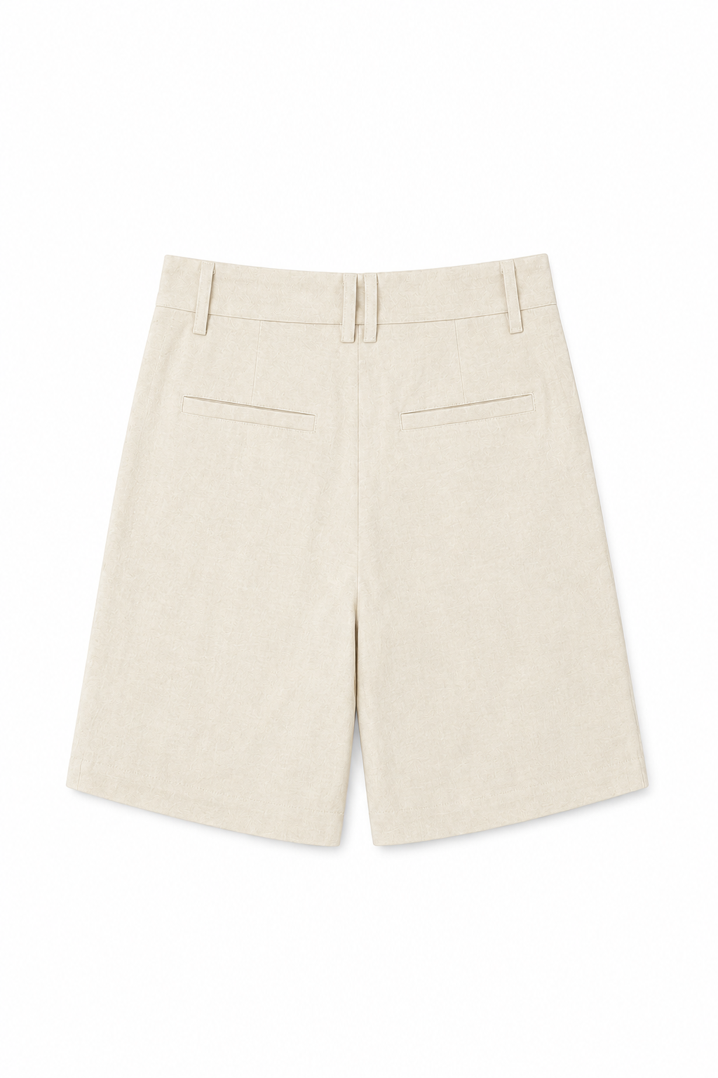  Quần Short Nam Dáng Bermuda Vải Linen 