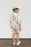  Bộ quần áo Unisex Kids pattern cá sấu 