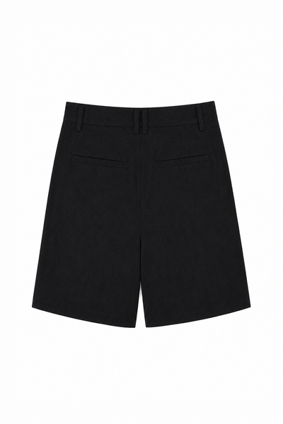  Quần Short Nam Dáng Bermuda Vải Linen 
