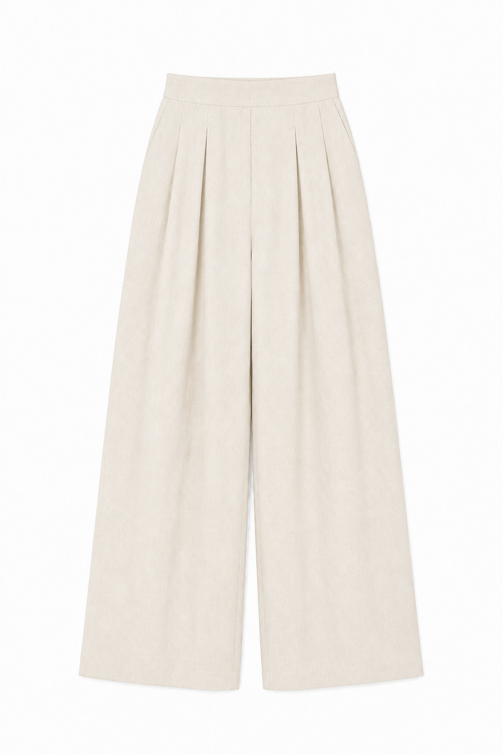  Quần Dài Nữ Dáng Supe Wide Leg Vải Linen Visco 