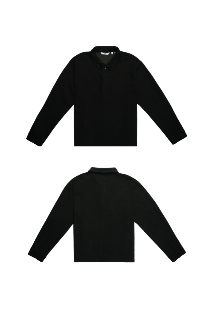  Áo Polo Nam Vải Nỉ 2 Da Dáng Boxy 