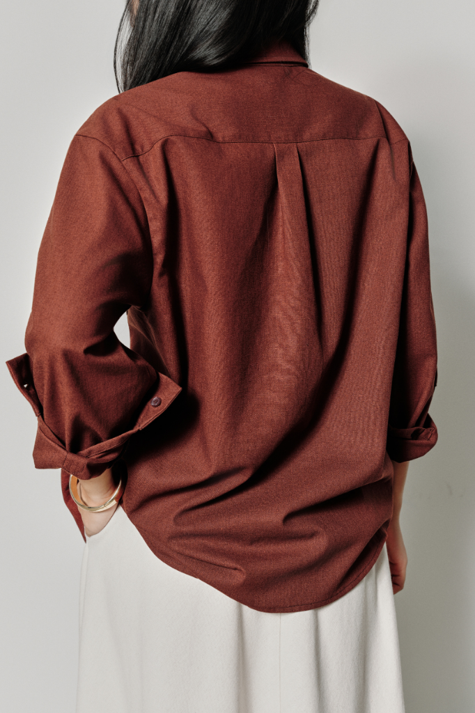  Áo Sơ Mi Nữ Linen Dáng Regular 