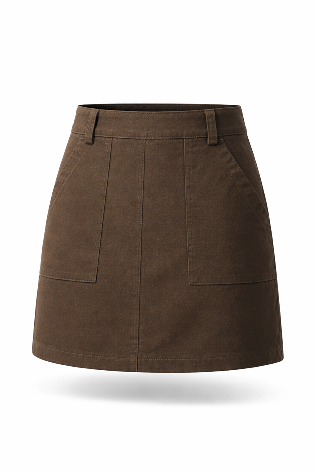  Chân Váy Mini Nữ Dáng A-line Có Lót Vải Linen 