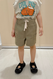  Quần short Bé Trai túi ốp trang trí vải kaki co giãn nhẹ 
