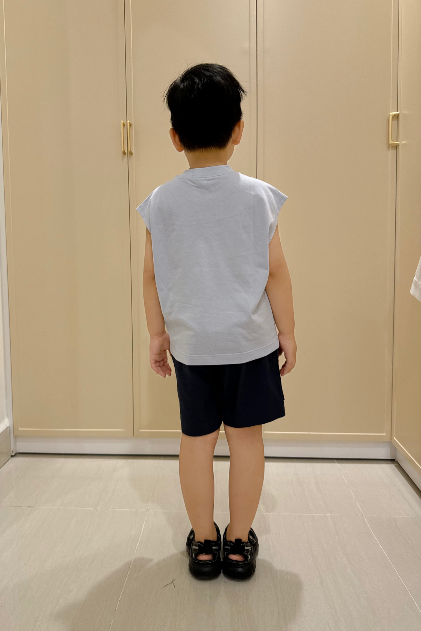  Áo ba lỗ Bé Trai vải Organic Cotton in họa tiết trái dừa 