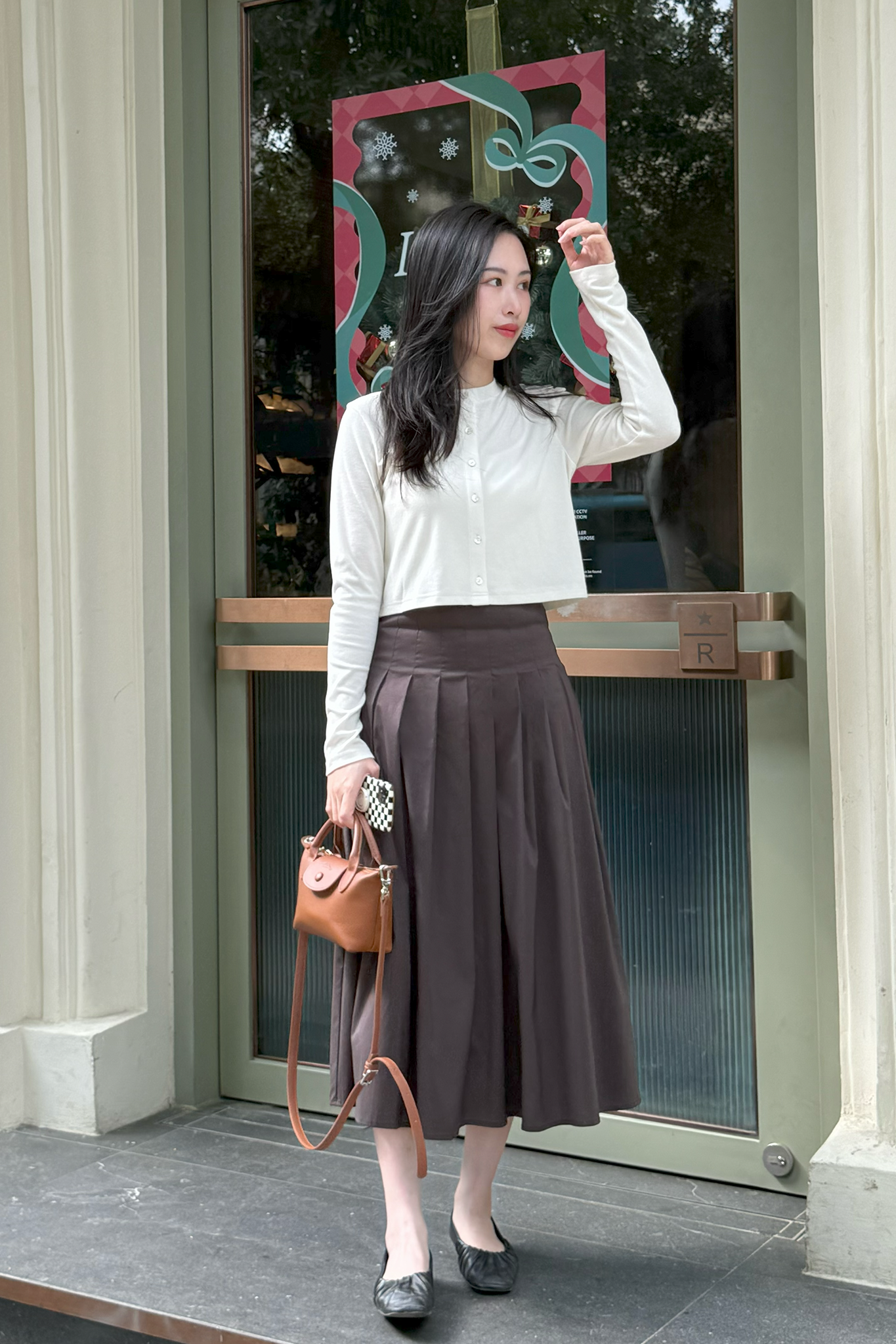  Áo Cardigan Nữ vải Knit Dáng Crop 