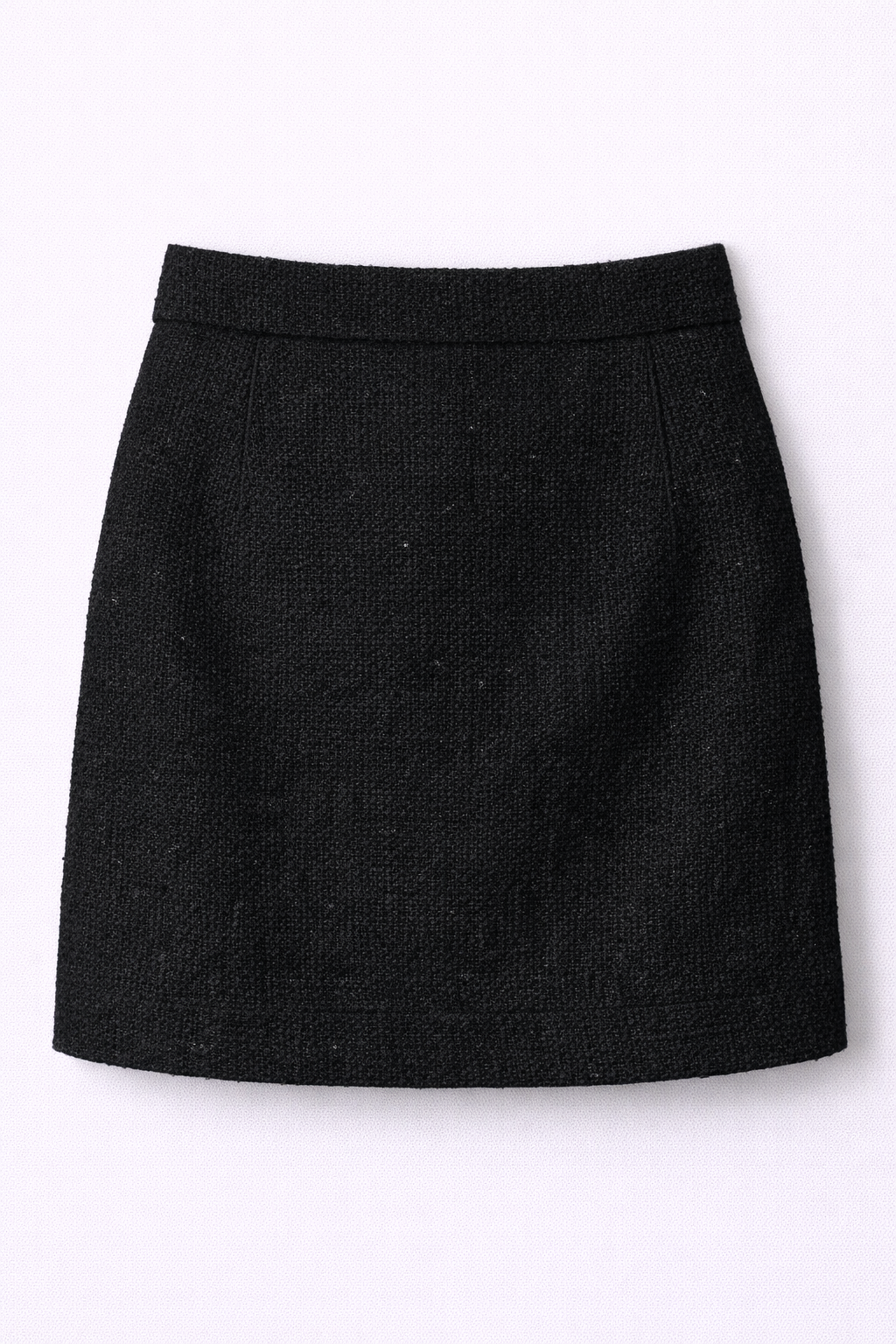  Chân Váy Mini Dáng A-line Vải Dạ Tweed 