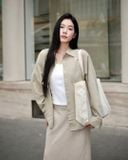  Áo Sơ Mi Nữ Linen Dáng Regular 