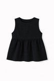  Áo gilet Nữ dáng Babydoll Vải Xốp thắt nơ eo 