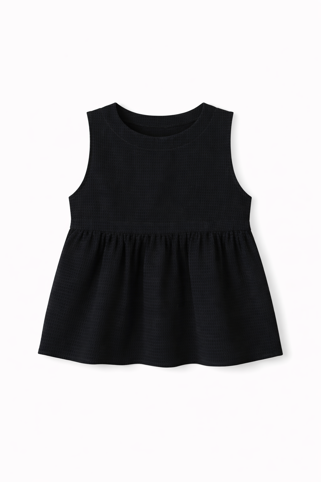  Áo gilet Nữ dáng Babydoll Vải Xốp thắt nơ eo 