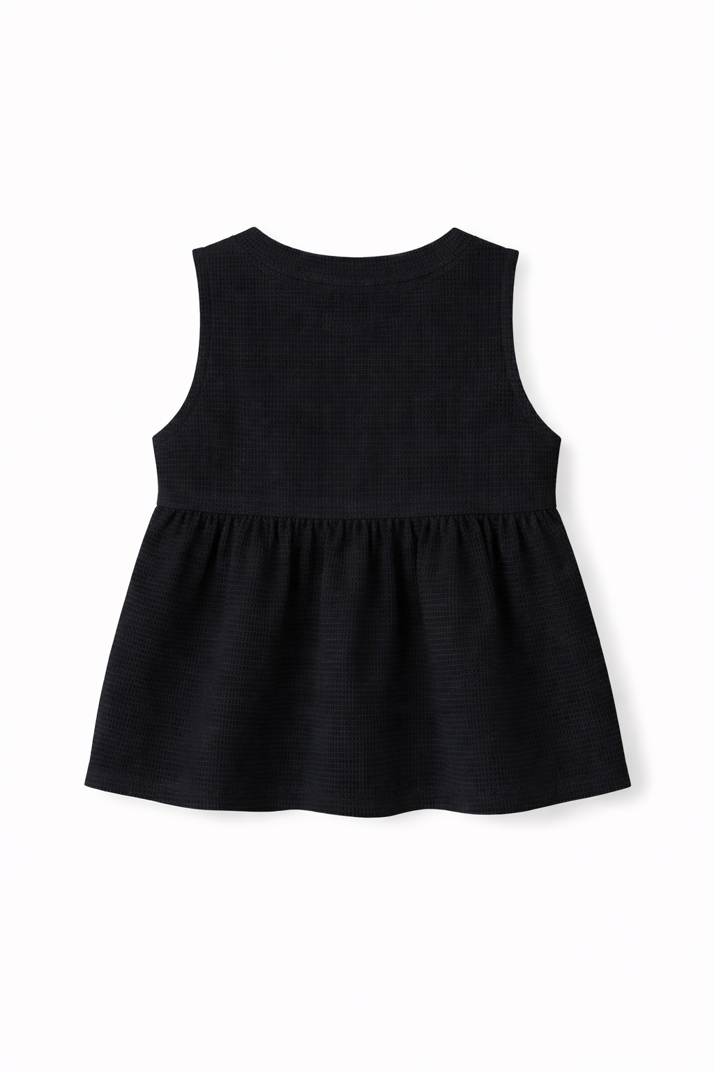  Áo gilet Nữ dáng Babydoll Vải Xốp thắt nơ eo 
