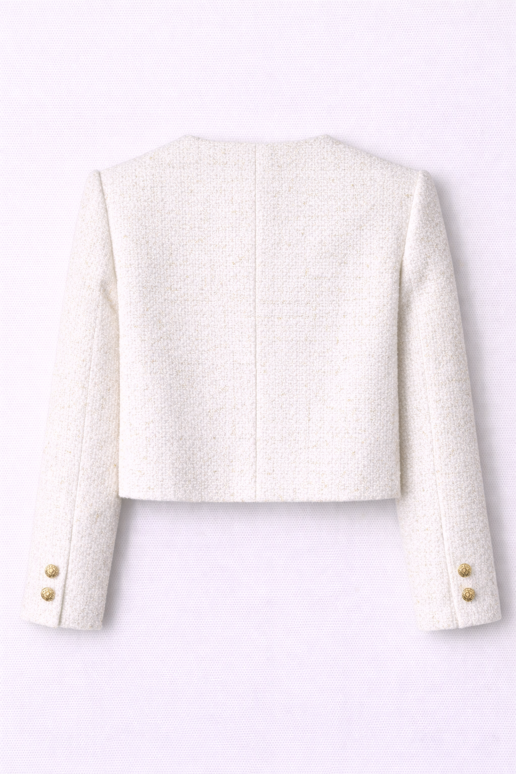  Áo Blazer Nữ Dạ Tweed Dáng Crop 