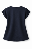  Áo Kiểu Nữ Dáng Regular Tay Hến Vải Linen 