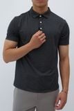  Áo Polo nam vải Jacquard kẻ ô dáng regular 