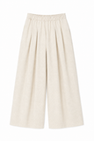  Quần Dài Nữ Dáng Supe Wide Leg Vải Linen Visco 