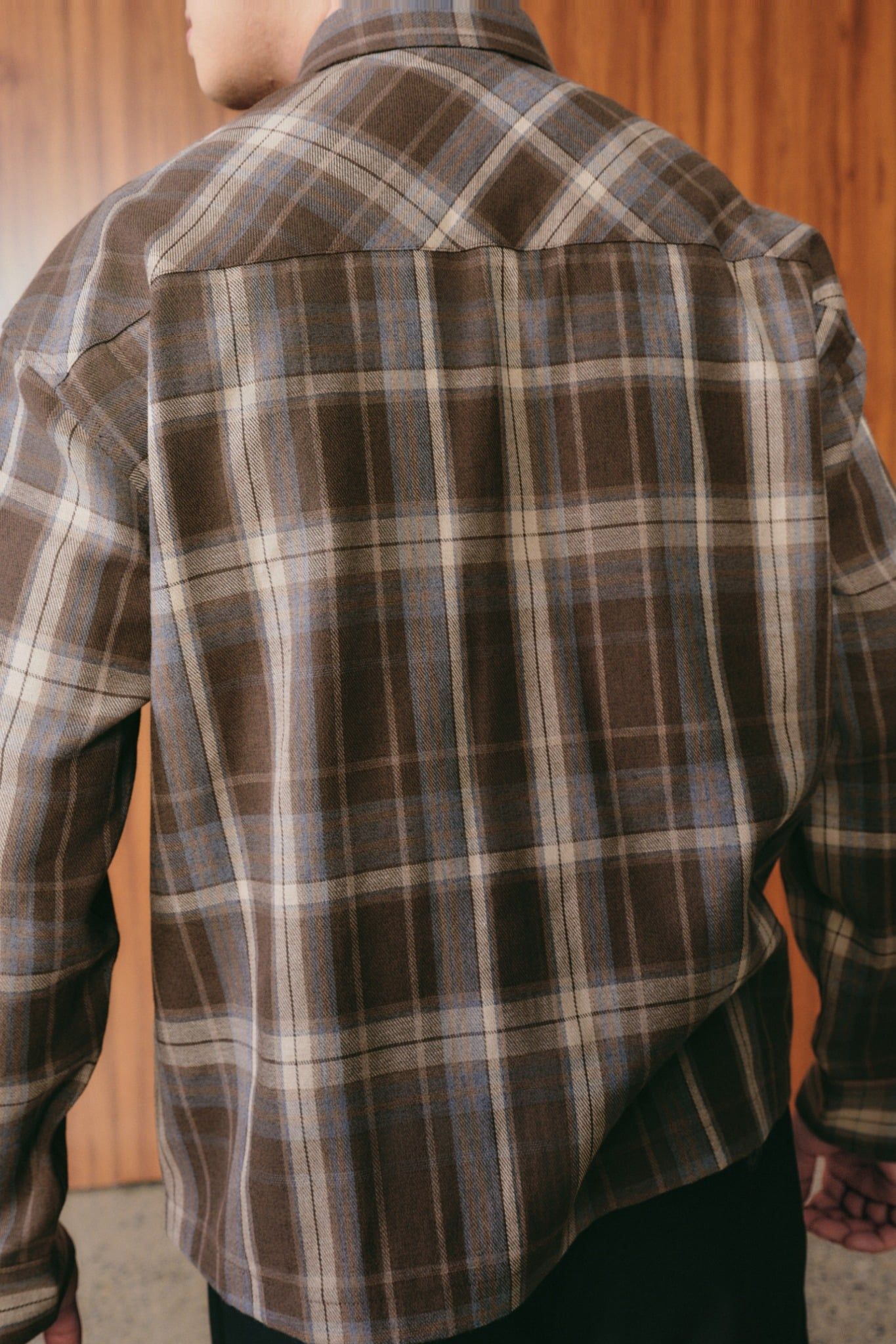  Áo Sơ Mi Nam Dáng Boxy Họa Tiết Kẻ 