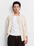  Áo Sơ Mi Nam dài tay vải Linen Dáng Regular 