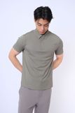  Áo Polo nam vải Rib dáng regular 