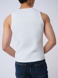  Áo ba lỗ basic Nam vải Rib dáng Fit 
