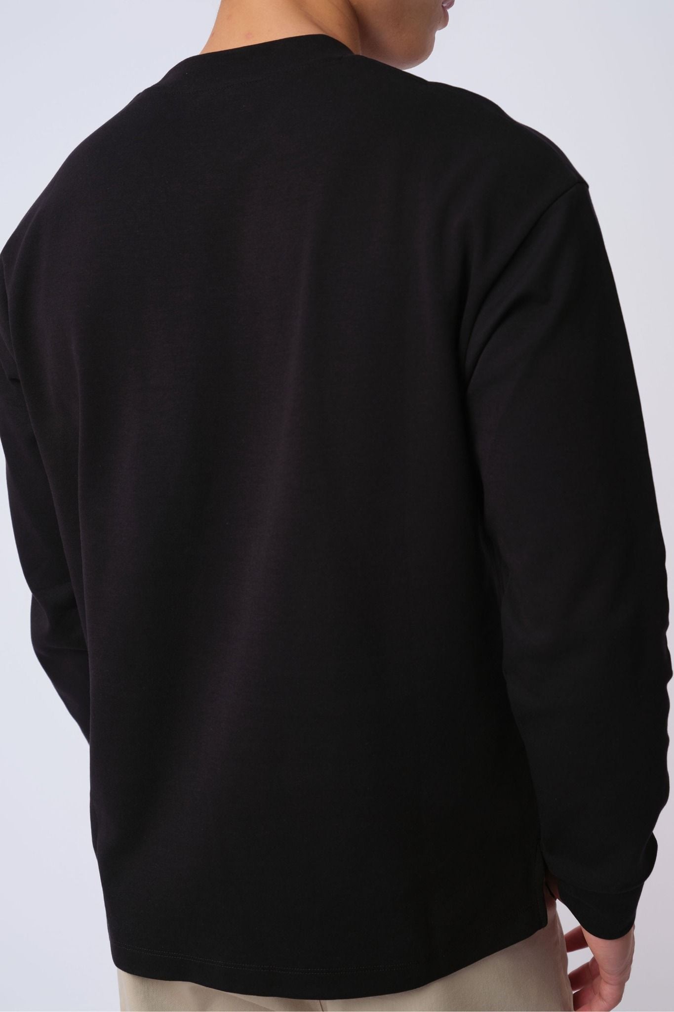  Áo dài tay cổ cao nam 