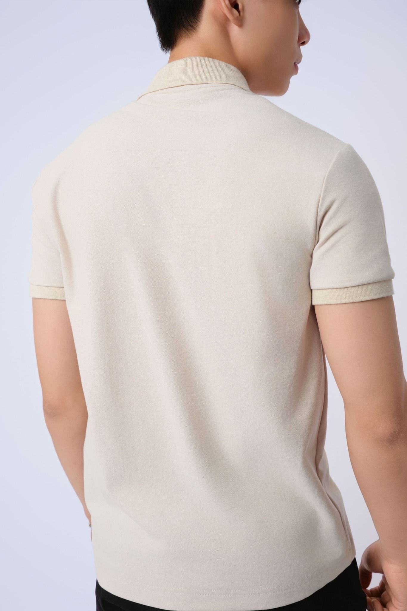  Áo polo nam cơ bản vải pique 