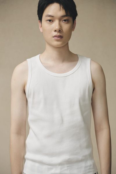  Áo ba lỗ basic Nam vải Rib dáng Fit 
