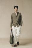  Quần nam cạp chun linen 