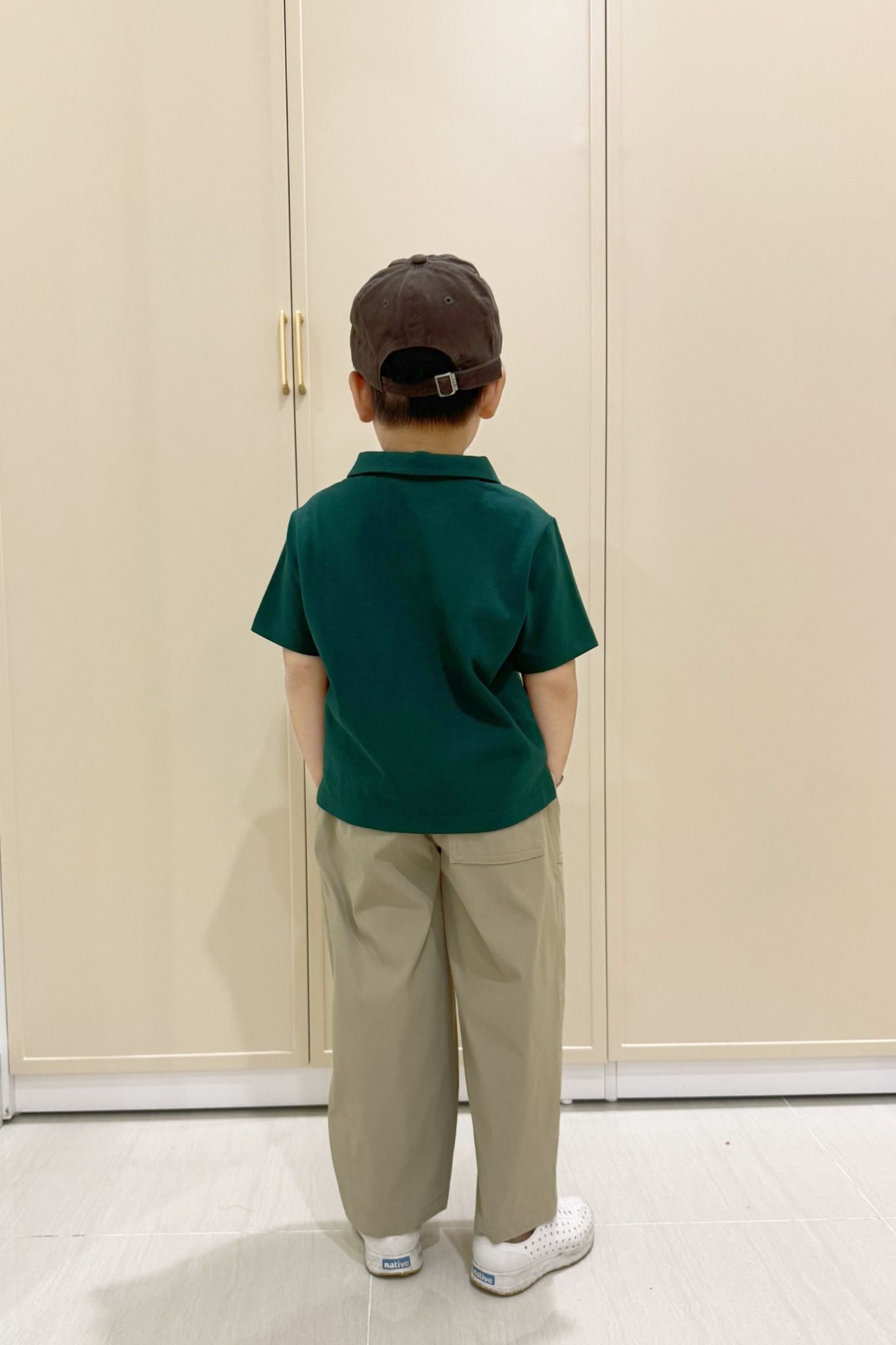  Quần dài Bé Trai dáng lửng vải Poplin 