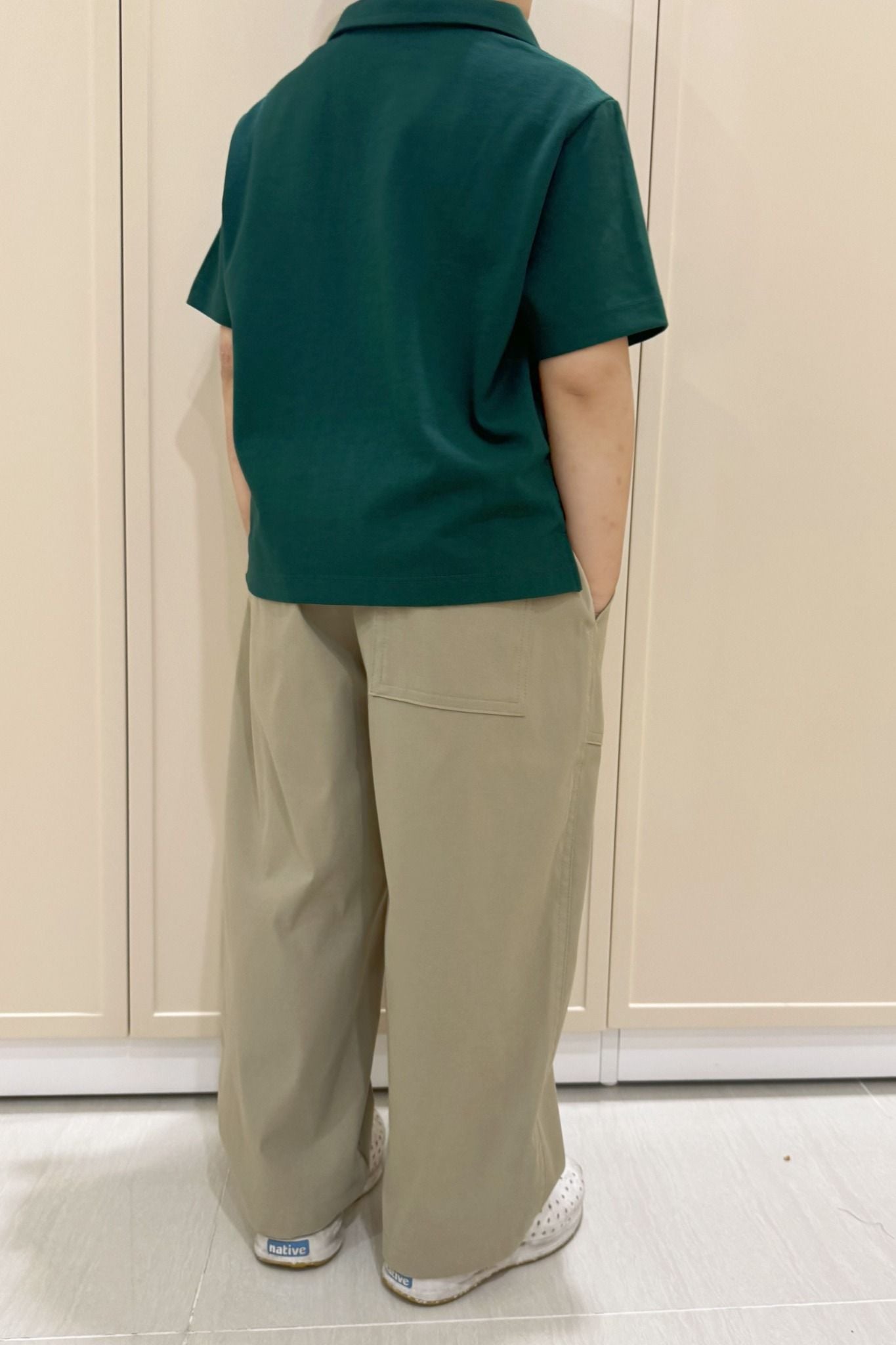  Quần dài Bé Trai dáng lửng vải Poplin 